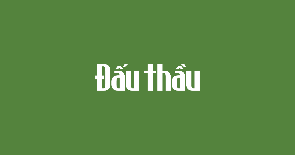 Thông Báo Đấu Thầu